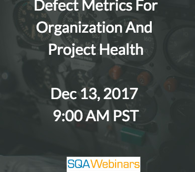 Defect Metrics For Organization And  Project Health-SoftwareTestPro