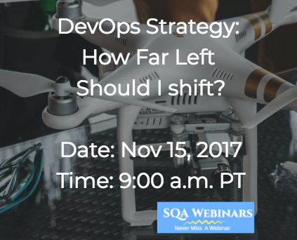Webinar: Dev Ops Strategy Nov 15, 2017 -9am PT