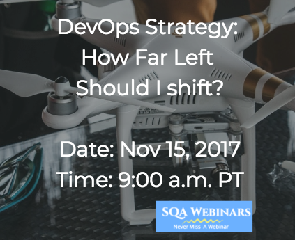 Webinar: Dev Ops Strategy Nov 15, 2017 -9am PT