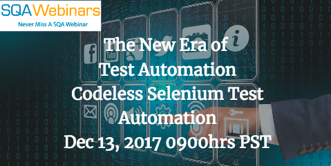 Codeless Selenium Test Automation-KiwiQA and TestCraft