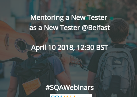 Mentoring a New Tester as a New Tester @Belfast